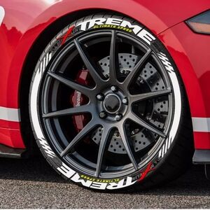 X-TREME ULTIMATE SPEED TIRE DECALS